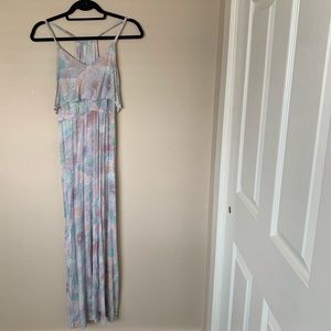 Floral maxi sun dress